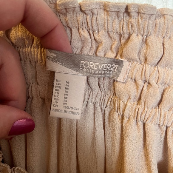 Forever 21 Cold Shoulder Top - Picture 5 of 8